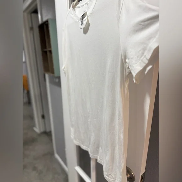 NWT Quince Cotton Modal Crew Neck Tee - Picture 6 of 11